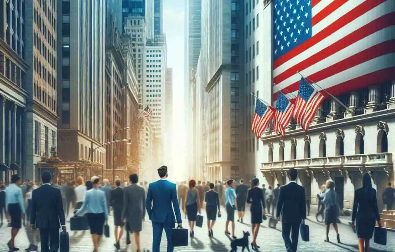 Wall-Street-investors- take-a-break-to-look-at- the-upcoming-CPI -statistics